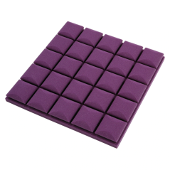 Panou acustic - cub 50x50x5cm violet