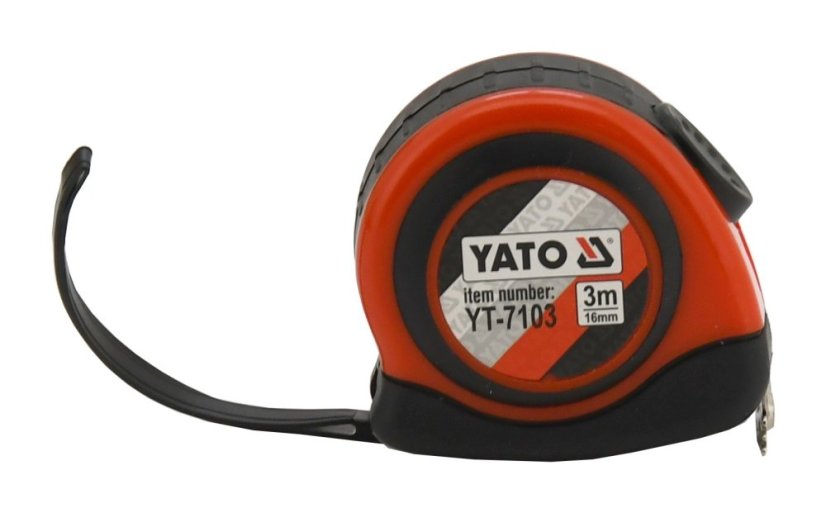Bandmaß 3 m x 16 mm Autostop YT-7103