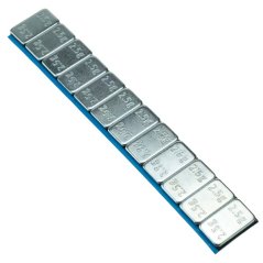 Szupervékony, horganyzott acélból készült ragasztós súlyok ötvözött felnikhez 12x2,5 g