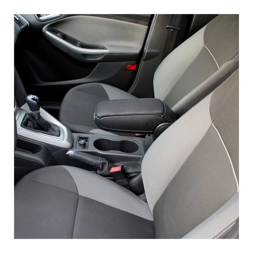 Armlehne Ford Focus III, MK3, schwarz, Stoffbezug