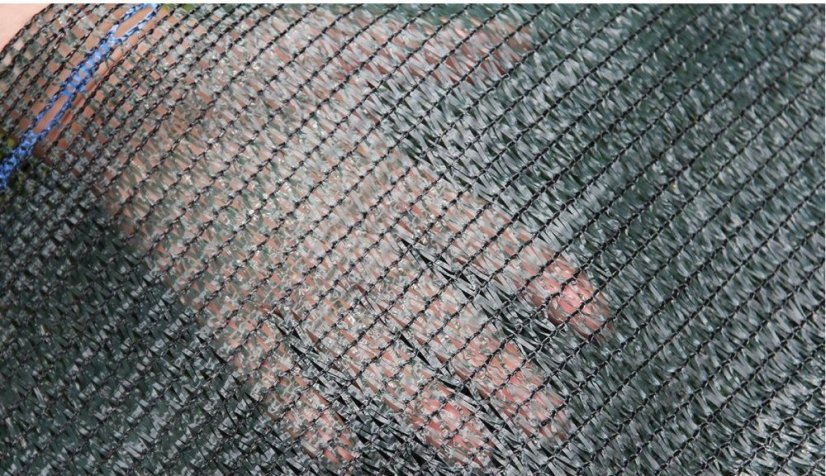 Árnyékoló háló zöld 1x50m 55% árnyékolás