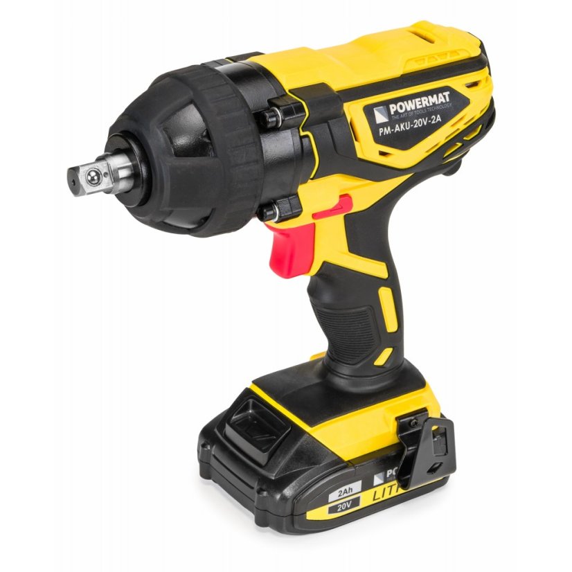 Akkumulátoros légkulcs PM-AKU-20V-2A 2Ah 20V + tartozékok + koffer