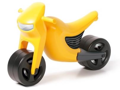 Speedee lábbal hajtós kismotor sárga