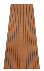 Samolepící protiskluzová podložka z EVA pěny, 240×90 cm dub s tmavou spárou