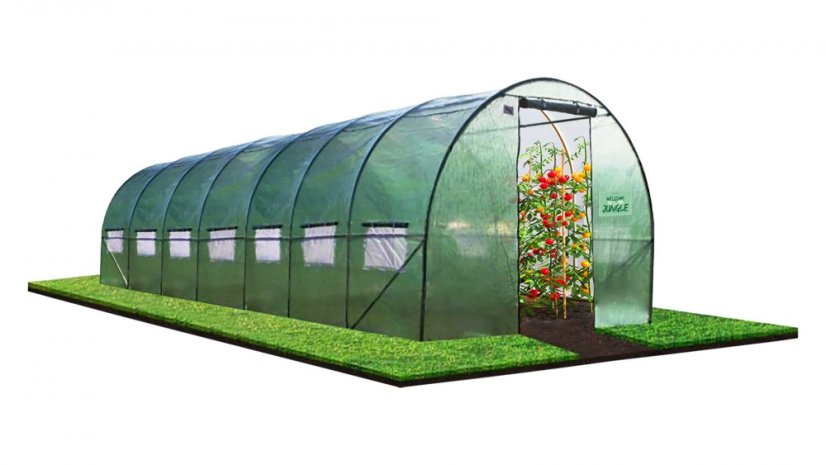 Garten Foliengewächshaus 3x10m mit UV-Filter