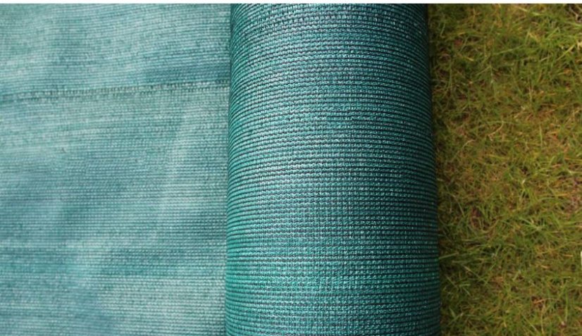 Árnyékoló háló zöld 1,5x50m 90% árnyék