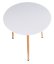 Kör asztal  ANELLO TRIPLE WHITE 60cm