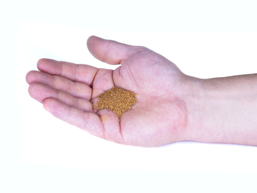 Walnussschalen zum Sandstrahlen, 0,5–1 mm, 25 kg