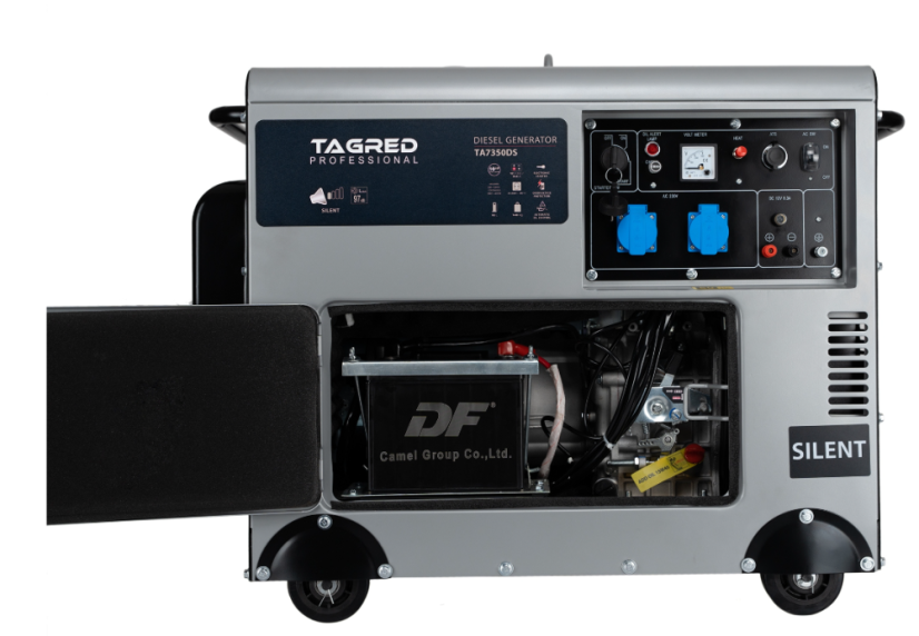 Generator electric portabil diesel TA7350DS – 5000W, AVR, monofazat, 8 ore de funcționare