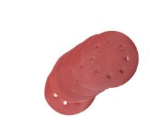 Hârtie abrazivă 180mm / 8 gauri P210 10buc V44198
