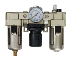 Vzduchový filtr + regulator + přimazávání 1/2"