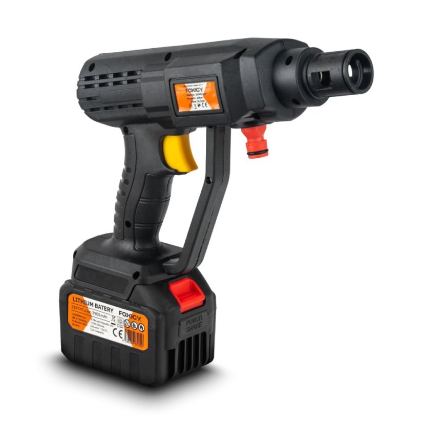 Aparat de curățat cu presiune 21V Professional +1 x baterie 3,9Ah