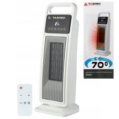 Stupni termo ventilator, grijač, rotacijski električni radijator, keramički grijač, daljinski upravljač, LCD, snaga 2000 W TA931