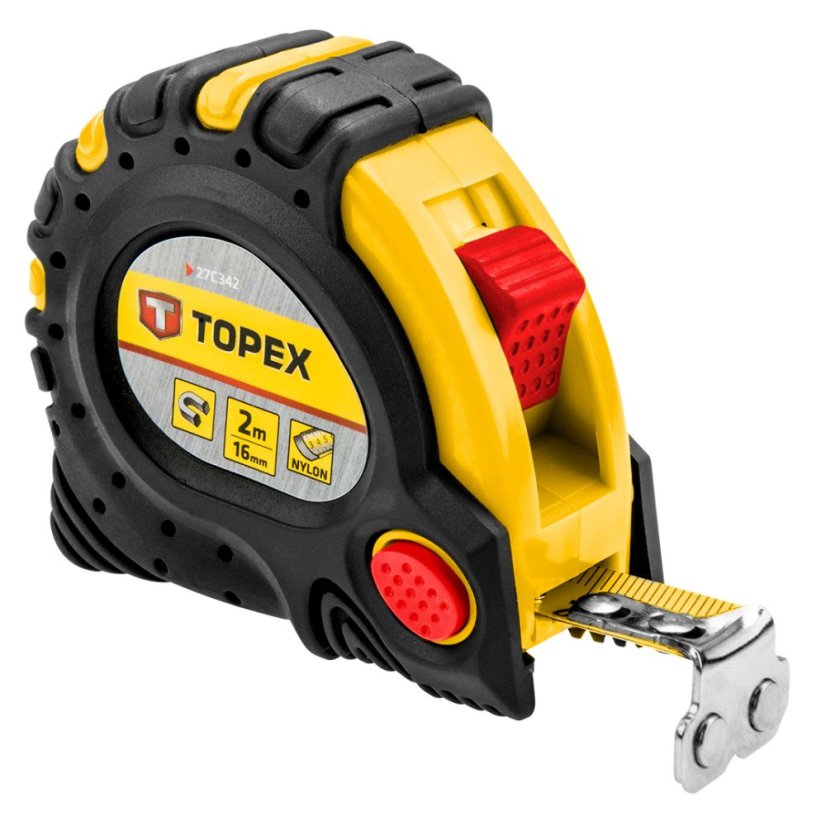 Mjerna traka, čelična 2 m x 16 mm s magnetom 27C342