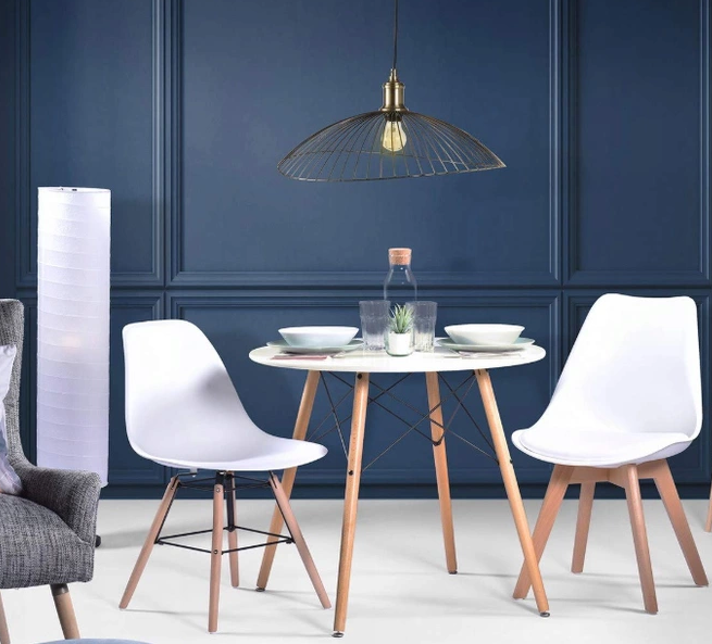 Runder Tisch ANELLO White 100 cm