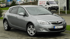 Loketní opěrka Opel ASTRA J - Armster 2, černá, eko-kůže