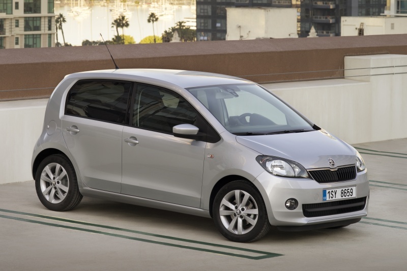 Cotieră Škoda CITIGO, negru, piele ecologică