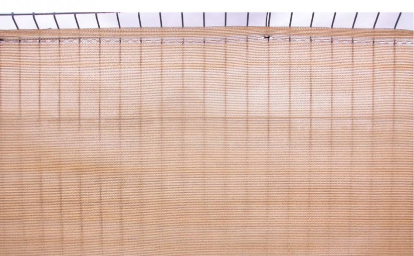 Schattierungsnetz 1,2x50m 95% 200g Beige