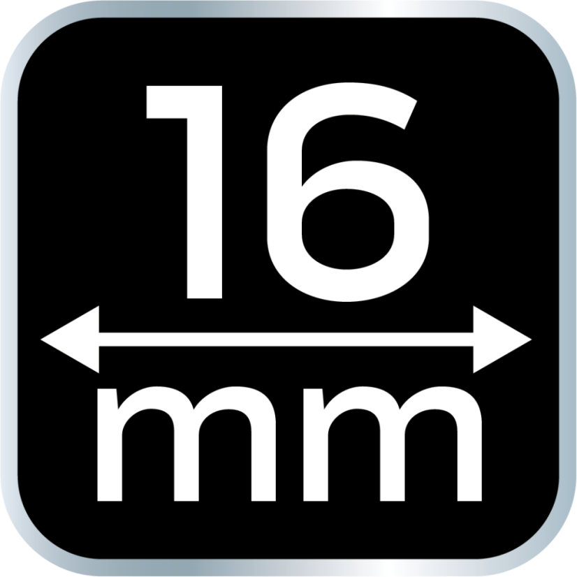 Sekáč 16 mm, CRV, dřevěná rukojeť 37-816