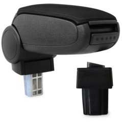 Naslon za roke Opel ASTRA 2 G 1998 - 2009, črn, tekstilni prevlek