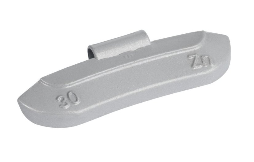 Centírozó (felütős) súly ZN védőrétegű pléh felnikre 30g 100db