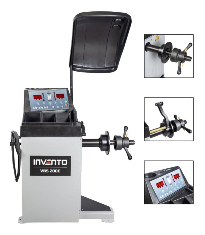 TCS 521 SA gumiabroncs-leválasztó + VBS 200E kiegyensúlyozó