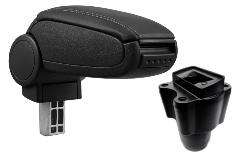 Armlehne Dacia SANDERO 2016+, schwarz, Kunstleder