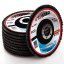 Lamelni disk 125 mm/22,23 mm brusni P120 TA1007