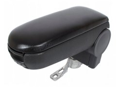 Lakťová opierka VW PASSAT B5- kovový adaptér, čierna, eko-koža