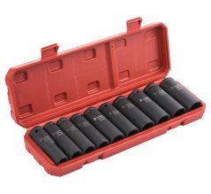 Sada rázových nadstavcov 1/2" 78mm 10ks