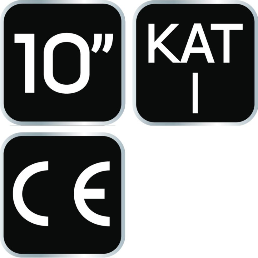 Arbeitshandschuhe, Baumwolle und Polyester, gepunktet, Größe 10 97-620-10