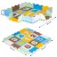 Puzzle cu spumă - covor educativ 114x87cm Color number