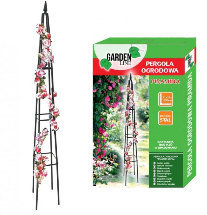 Garten Rosensäule 31x31x200cm