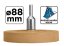 Колело за отстраняване на лепило 88 mm 55H811