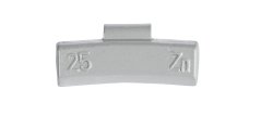 Uteži za centriranje ZN za ALU platišča 25g 100kos