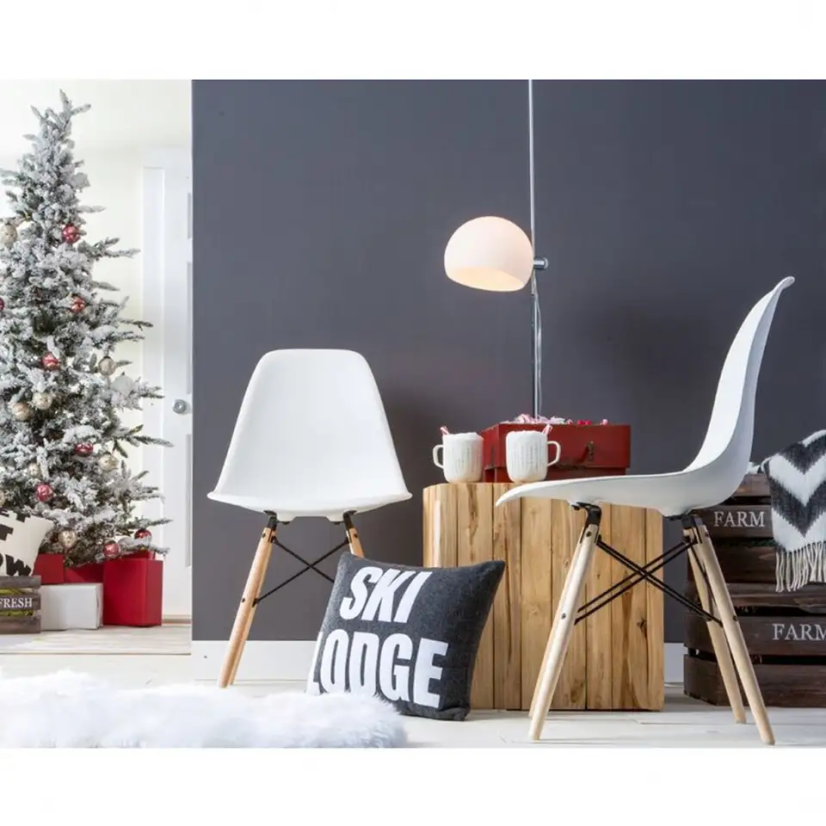 Skandináv stílusú étkezőszékek 4db fehér Classic