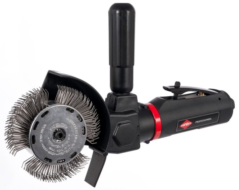 Többfunkciós pneumatikus köszörű 3500 rpm 1/4" 110 l/min + tartozékkészlet 45429