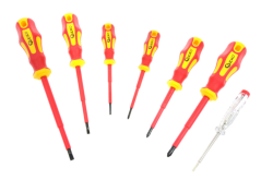 Sada šroubováků VDE 1000V se zkoušečkou napětí 7ks G30625