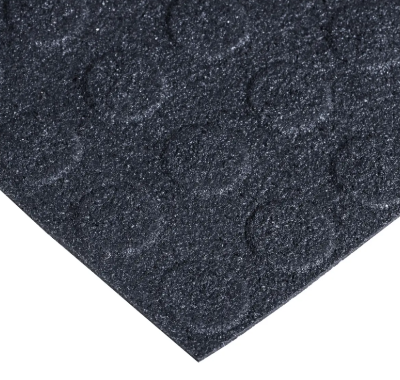 Anti-Rutsch-Gummimatte mit 3mm Kreisen 50x120cm