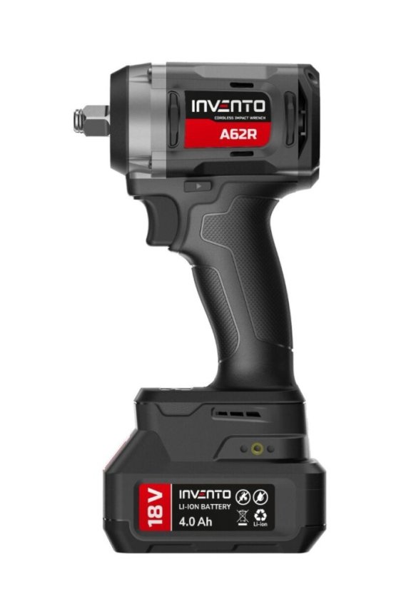 Akumulatorski udarni ključ 18 V 680 Nm + 2x4,0 Ah baterije A62R 1/2"