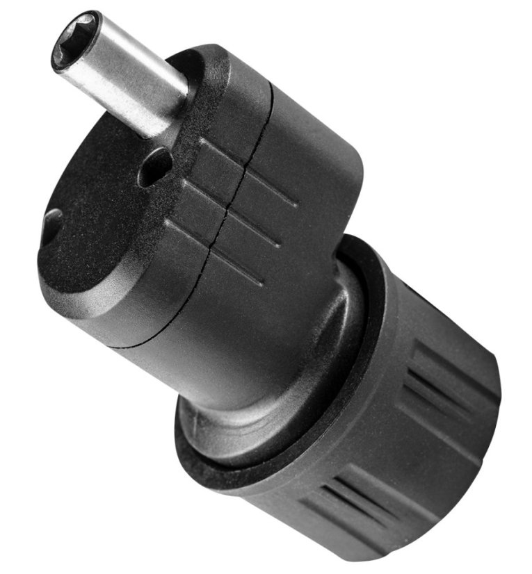 Akku-Bohrschrauber Energy+ 18 V, 10 mm abnehmbarer Griff, plus Adapter für Winkel und Kanten 58G022-AD