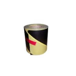 Warnband, 100m, gelb-schwarz