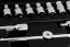 Csillagvilláskulcsok, 1/4" CrV készlet 46SK 10-004