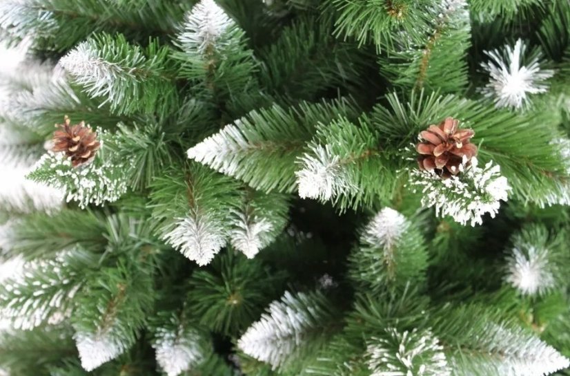 Karácsonyfa tobozokkal - Erdeifenyő 150cm Luxury Diamond