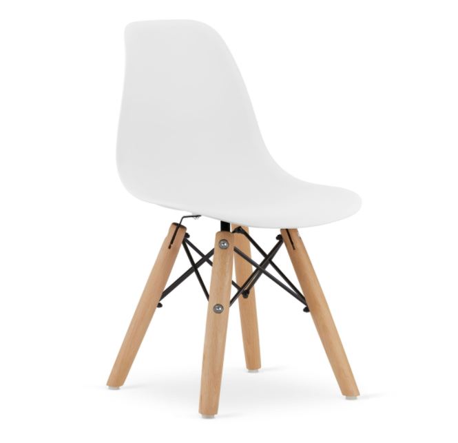 Skandináv stílusú gyerekszék Classic White