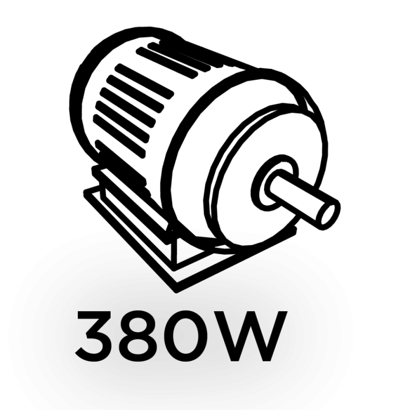 Orbitális csiszológép 380W, lapát 115x230 mm 59G329