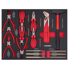 Einlage für Werkstattwagen PERFORMANCE, 16-teiliges Zangenset TA18514