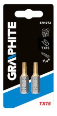 Torx-Bits TX15 x 25 mm, 2 Stück 57H972