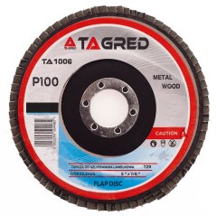 Lamelni disk 125 mm/22,23 mm brusni P100 TA1006