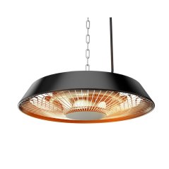 Stropna grijalica 1500 W, aluminij, bez daljinskog upravljača, prekidač, halogena žarulja, IP44 90-037